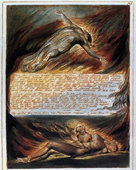 Blake, William The Descent of Christ